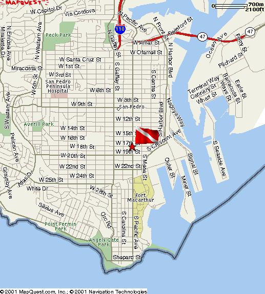 San Pedro Map 